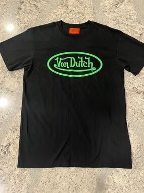 Black Von Dutch Tee